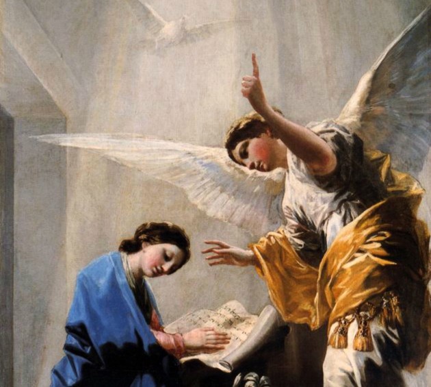 Angel Gabriel appears to Mary - The Annunciation
